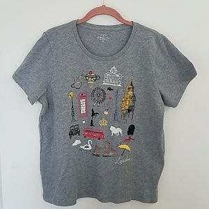 JCrew Factory Collector Tee.  XL